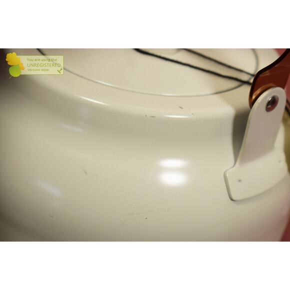 Hearth & Hand with Magnolia 2qt Stainless Steel Arch Cutout Teapot Cream (Scuff) - Picture 3 of 8
